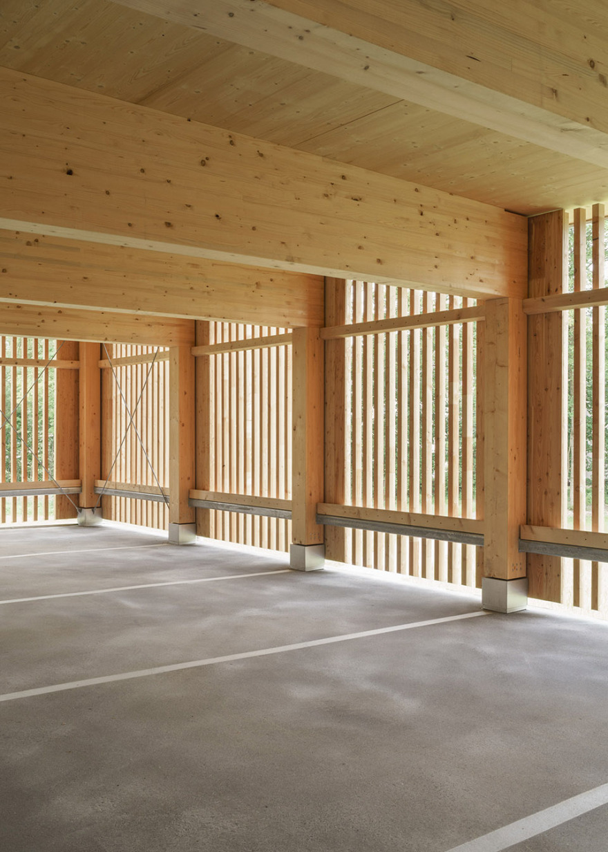 B&O 木制多层停车场丨德国-38