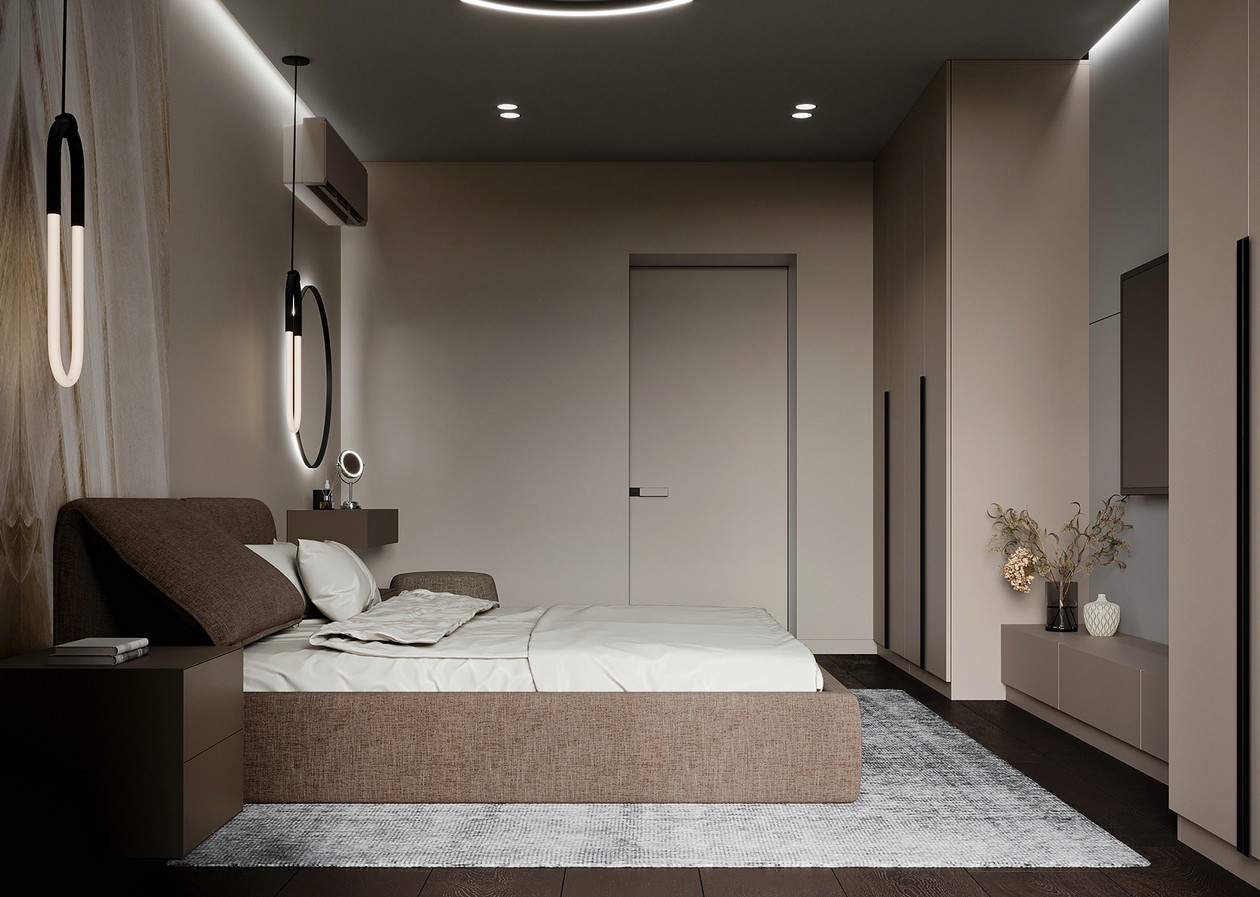 110㎡高级灰色系住宅设计 超舒适！-11