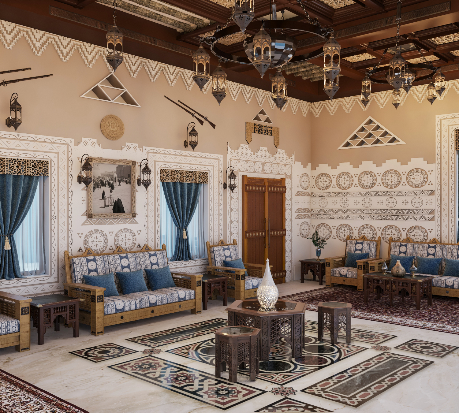 经典沙特麦格莱斯（赫加齐风格）丨A To Z studio-8