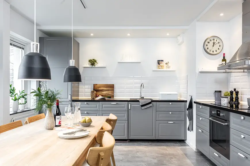 瑞典 47 号公寓的温馨冬季室内设计-33