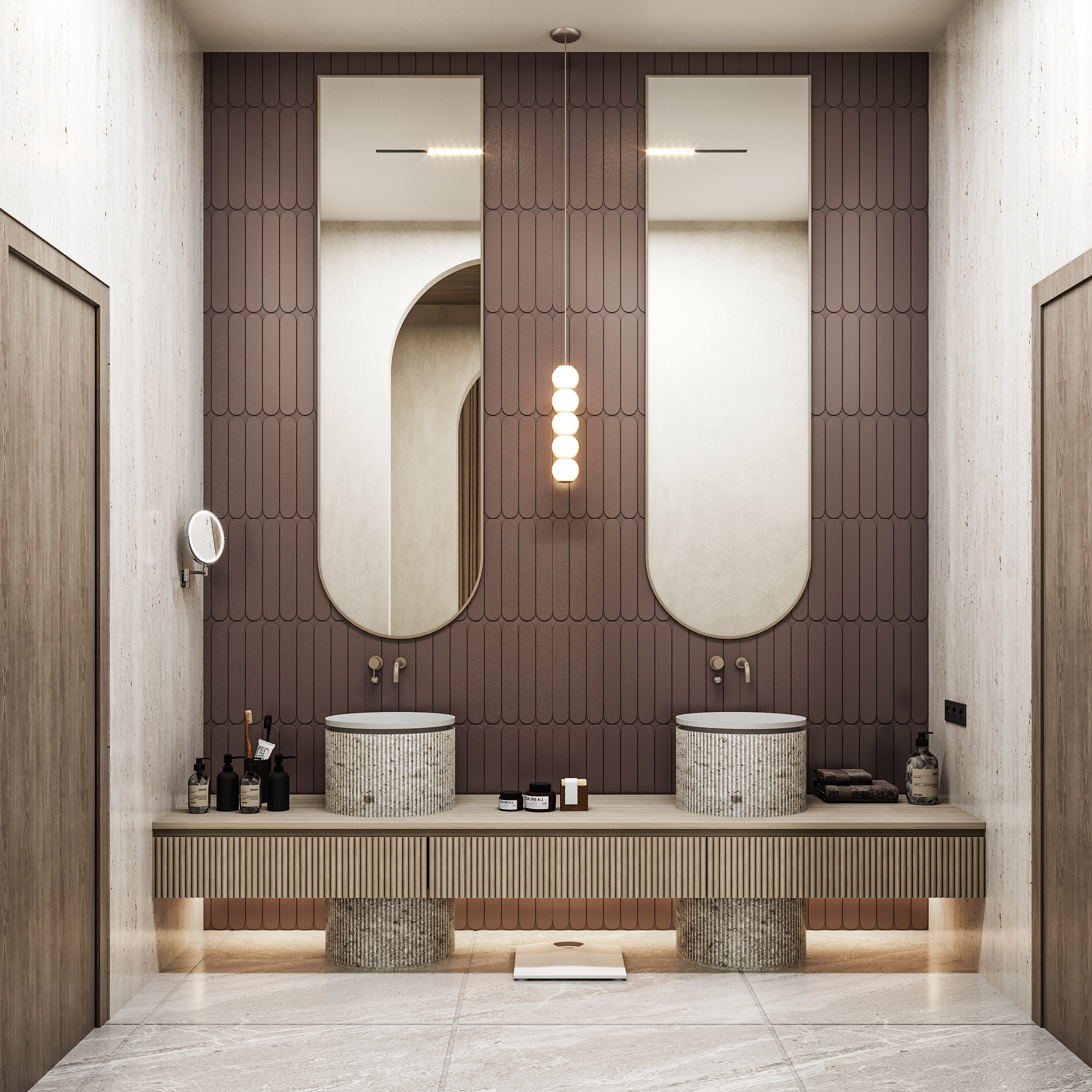 Master Bedroom 1 Bathroom | Villa Libya-6