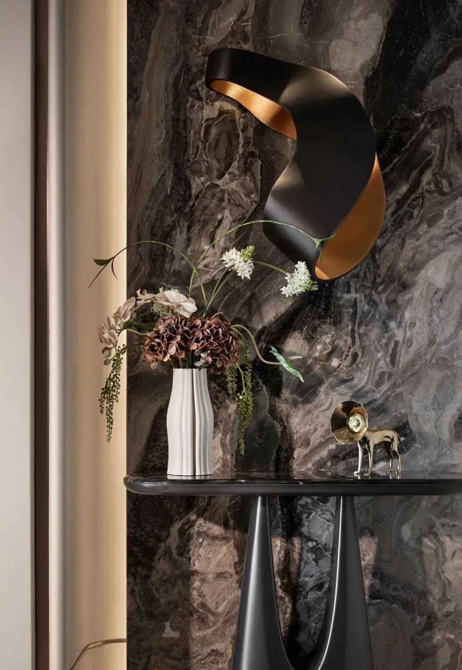 211㎡暖色系，富人圈都爱的隐奢风！-17