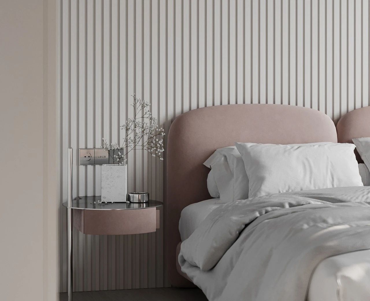 俄罗斯简约优雅公寓设计丨VERITY DESIGN-58