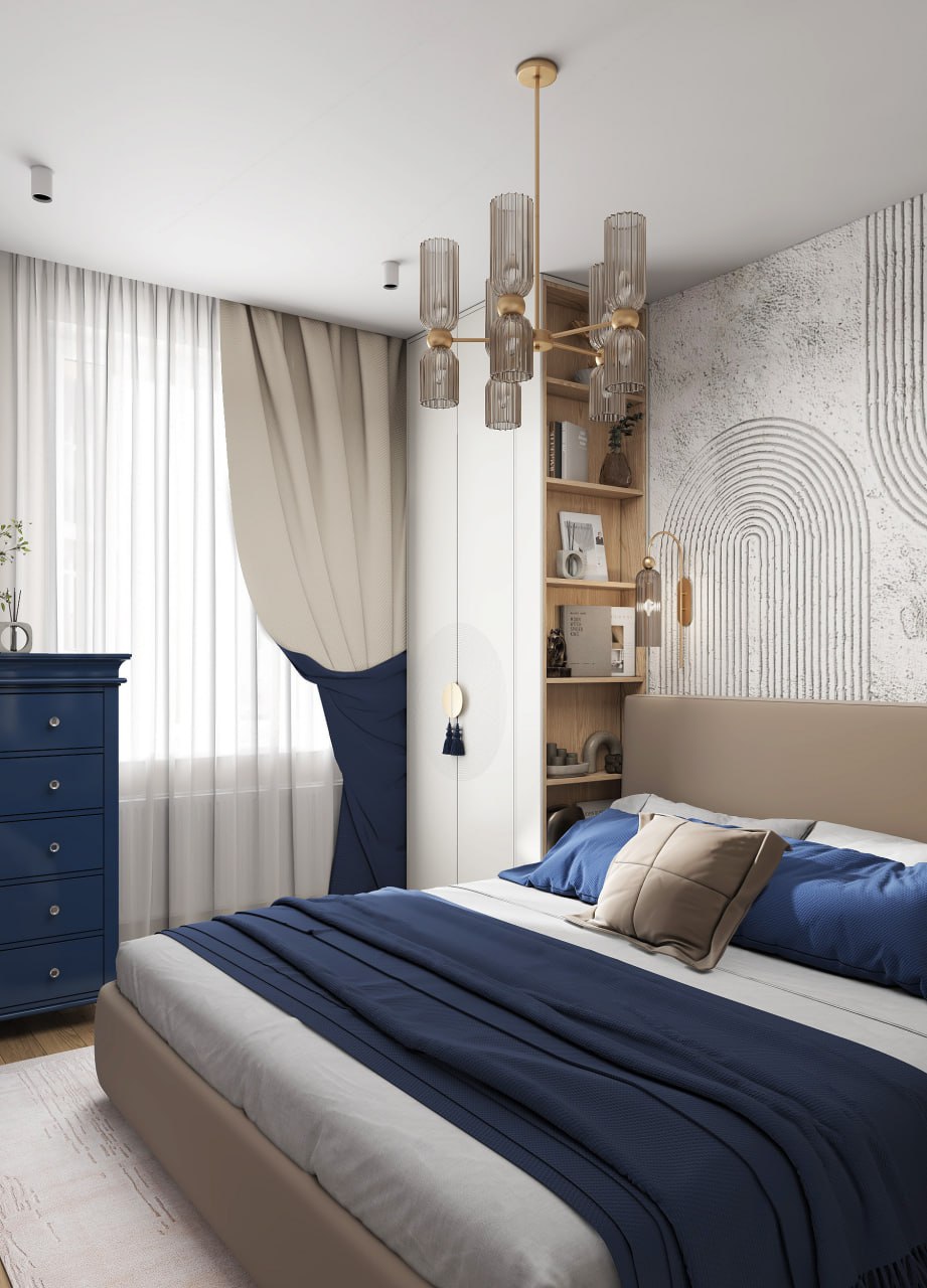 圣彼得堡明亮公寓室内设计丨俄罗斯圣彼得堡丨“Планировка хоум”工作室-8