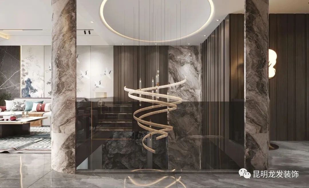 昆明别墅设计 · 美的·顺城府 500㎡ · 意式风华丨中国昆明丨李杰,张远航-19