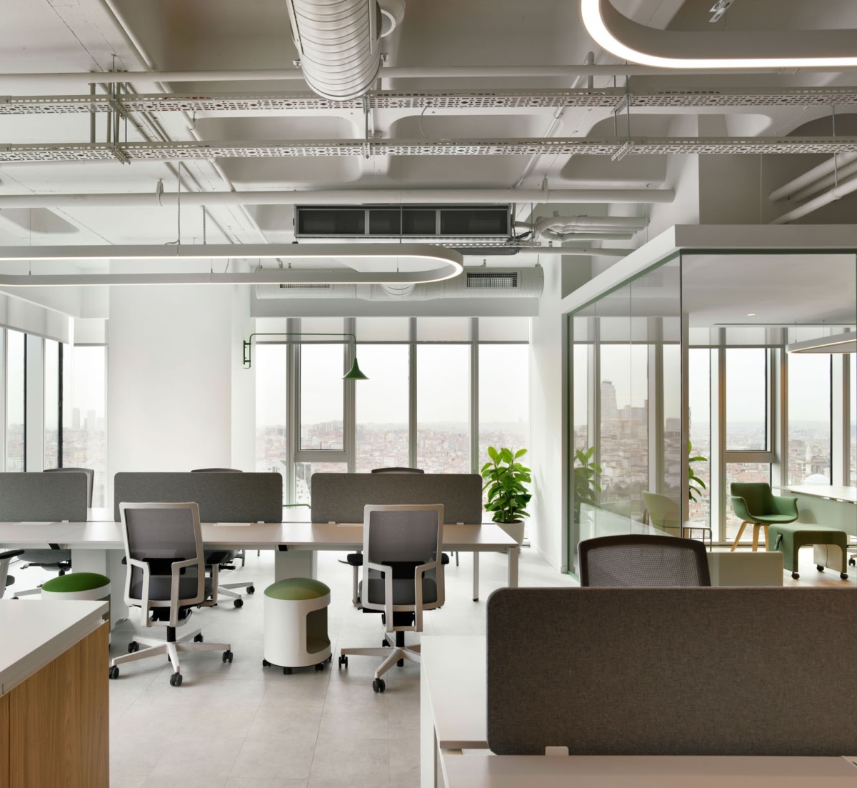 绿色办公室丨土耳其伊斯坦布尔丨Jeyan Ülkü Architects-20