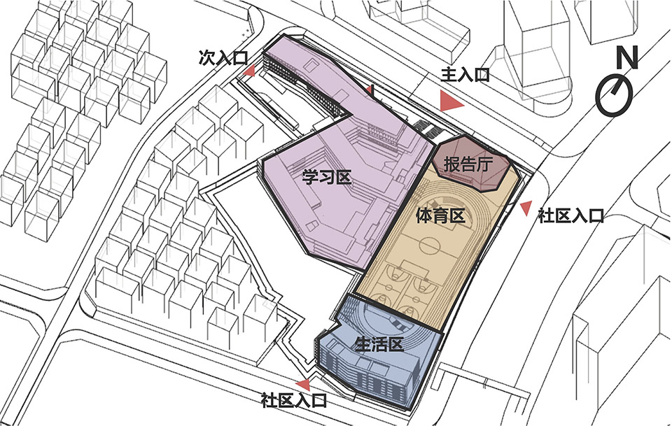 深圳市龙华区外国语学校福城校区丨中国深圳丨深圳大学建筑设计研究院有限公司“钟中 + 钟波涛”工作室-21