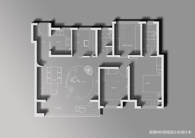 90后深漂夫妻138​㎡的新家，花14w元装出了法式浪漫，网友都说太值了-58