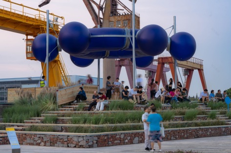 2025上海城市空间艺术季《航舵》装置丨中国上海丨上海重峰建筑设计咨询有限公司-66