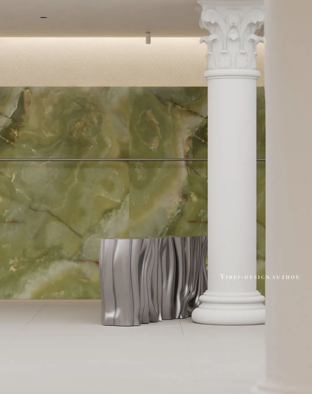 羊毛衫针织展厅丨中国苏州丨YIBEI DESIGN-38