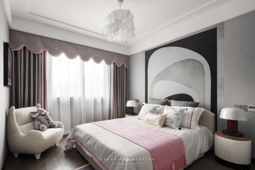 东城江南 230 平新中式样板间 | 辰夏作品,现代与传统的美学融合-73