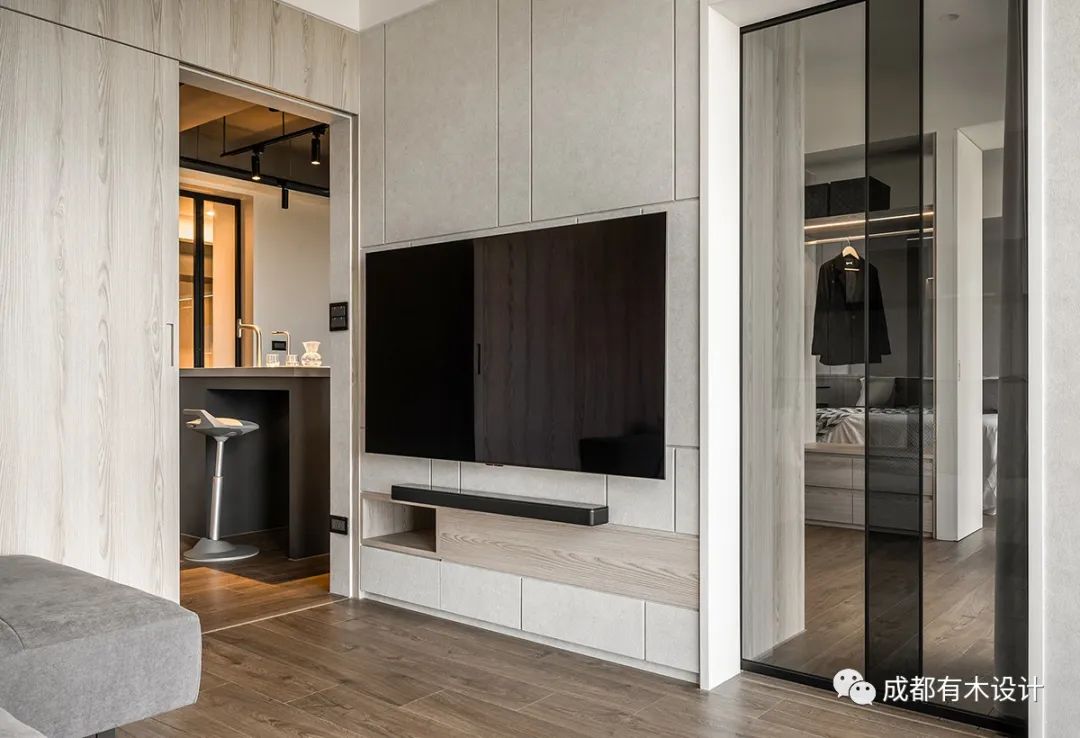 窗光下的回字动线质感宅丨六木-31