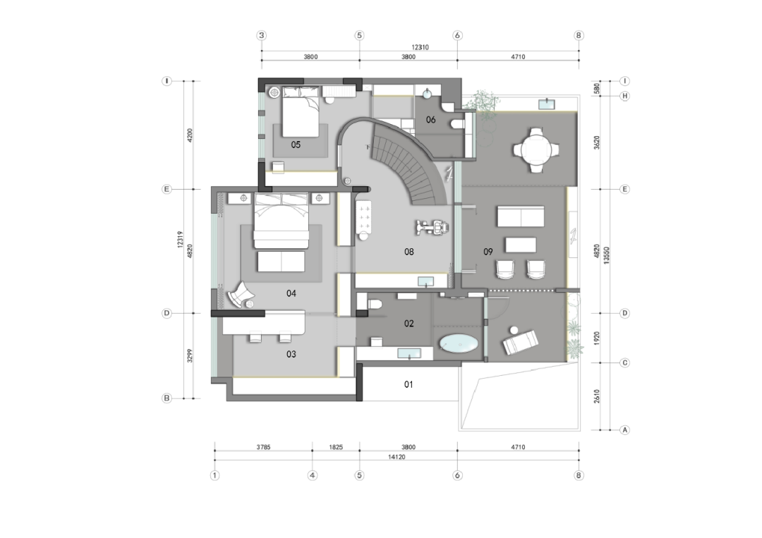 首发x如壹空间设计|于每个转角，邂逅艺术与舒适-60