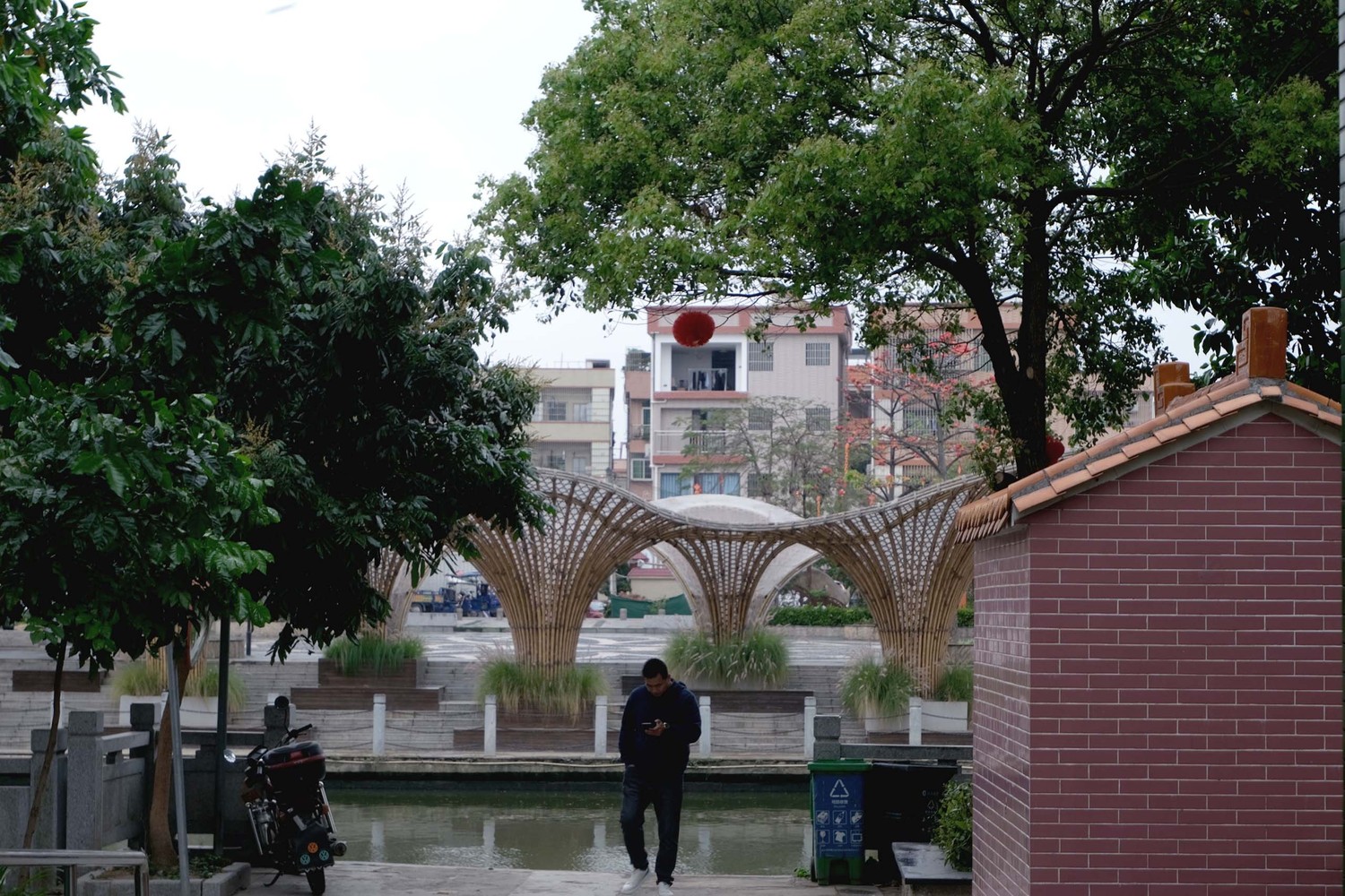 Huanglong Waterfront Bamboo Pavilion 2.0 | 融合古典与现代的竹艺建筑-27