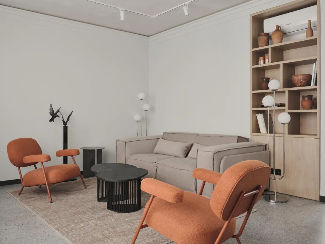 全景玻璃 77㎡舒适公寓丨Alexandra Chigintseva-3