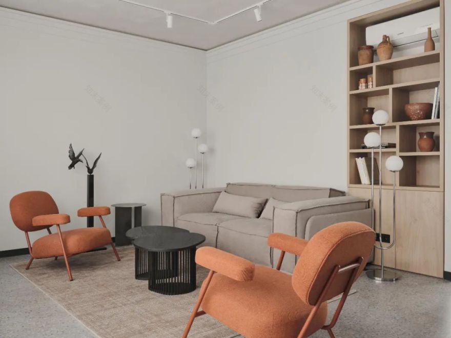 全景玻璃 77㎡舒适公寓丨Alexandra Chigintseva-3