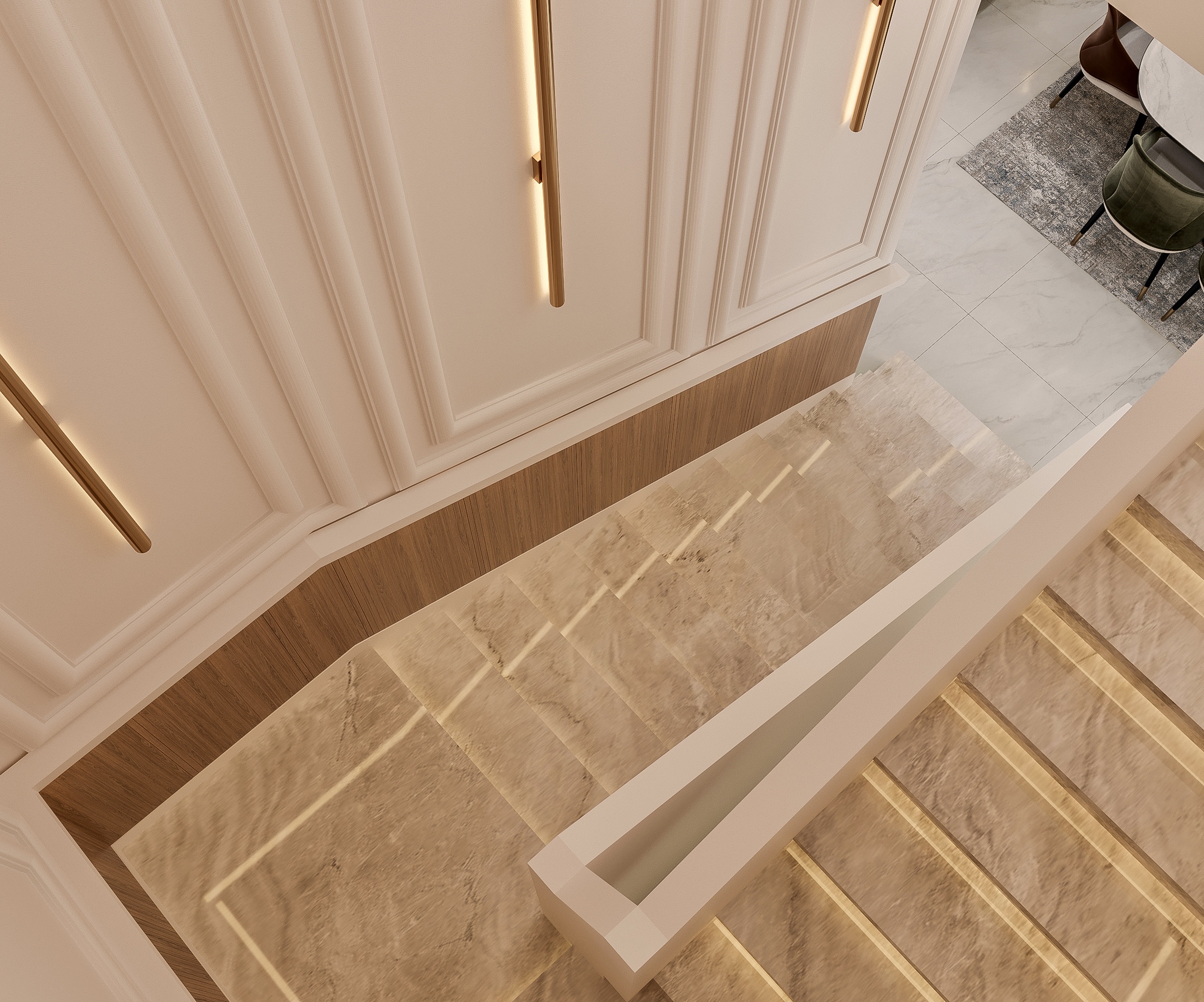 新古典主义别墅接待处丨沙特阿拉伯-9