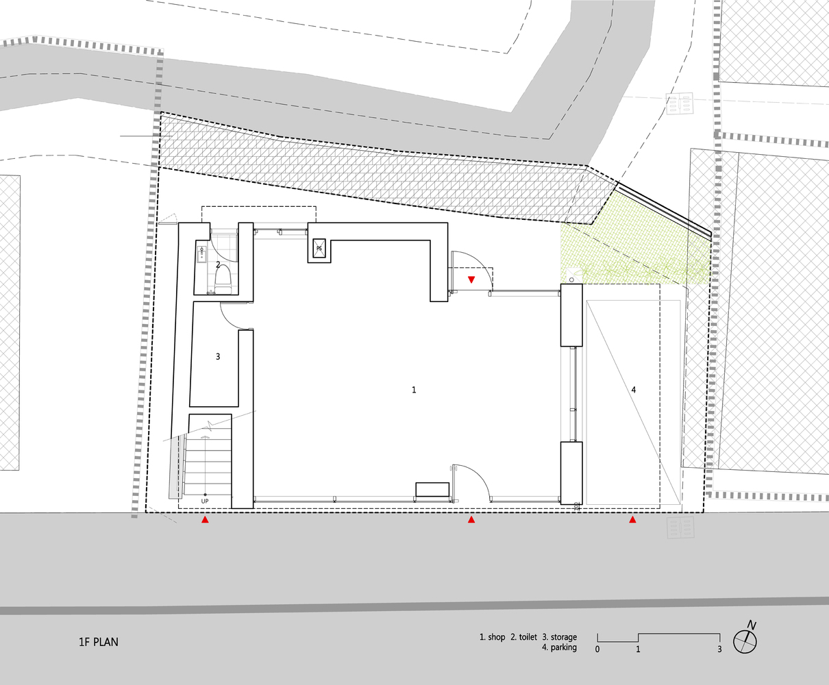 韩国智能建筑的岩石阴影小屋-62