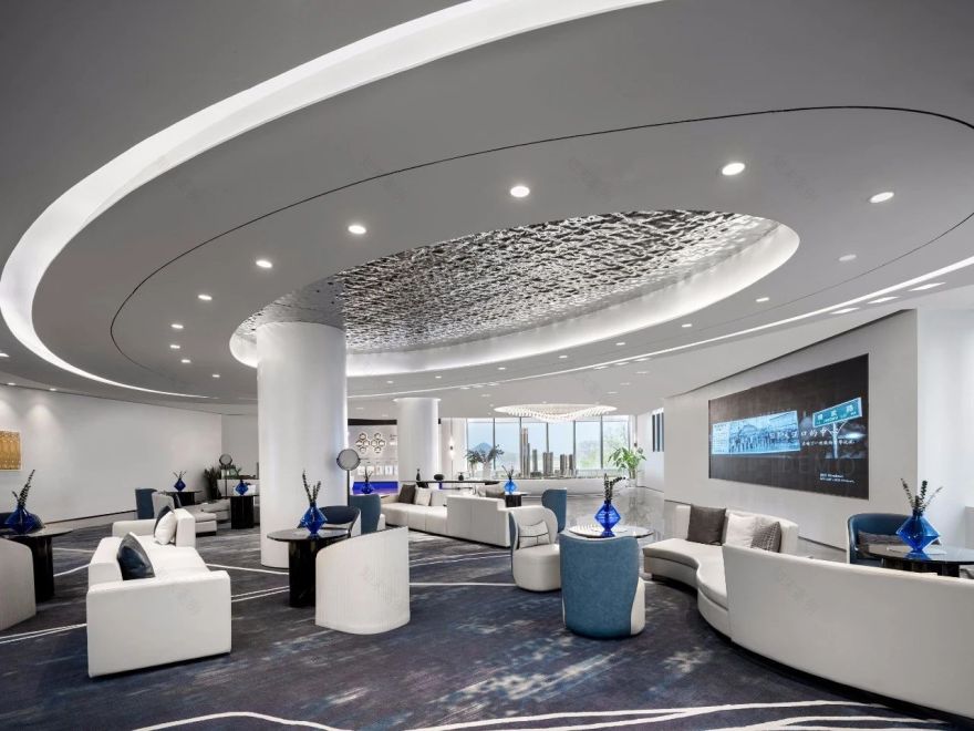 武汉越秀金融汇售楼处丨中国武汉丨JV DESIGN 深圳维捷设计-11