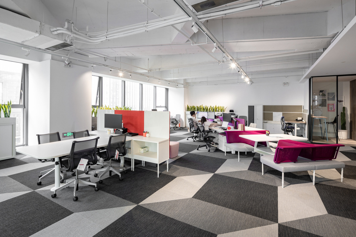 Herman Miller 中国合肥展厅——透明空间中的舒适办公-21