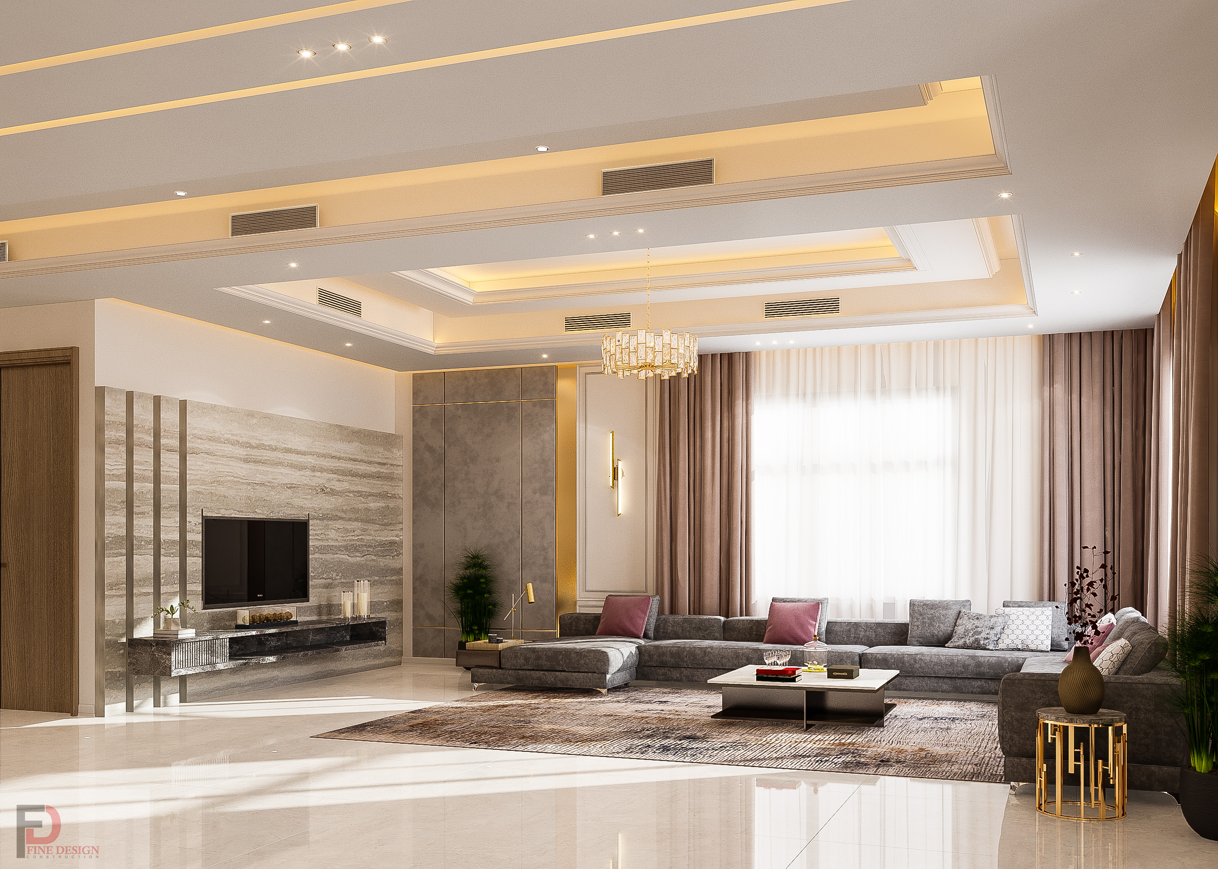 Reception and Living Space design-7