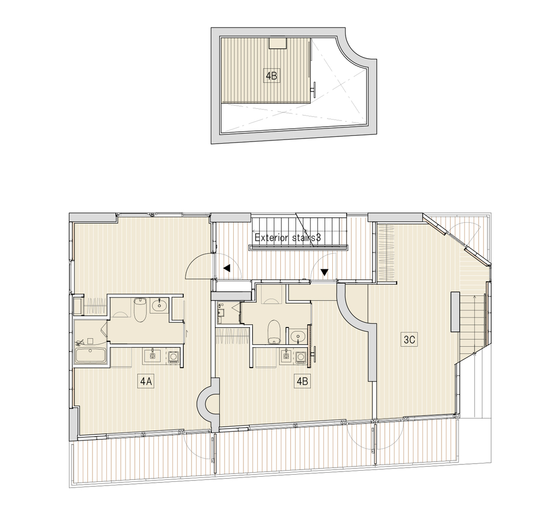 日本多功能混合建筑丨塔塔建筑师-46