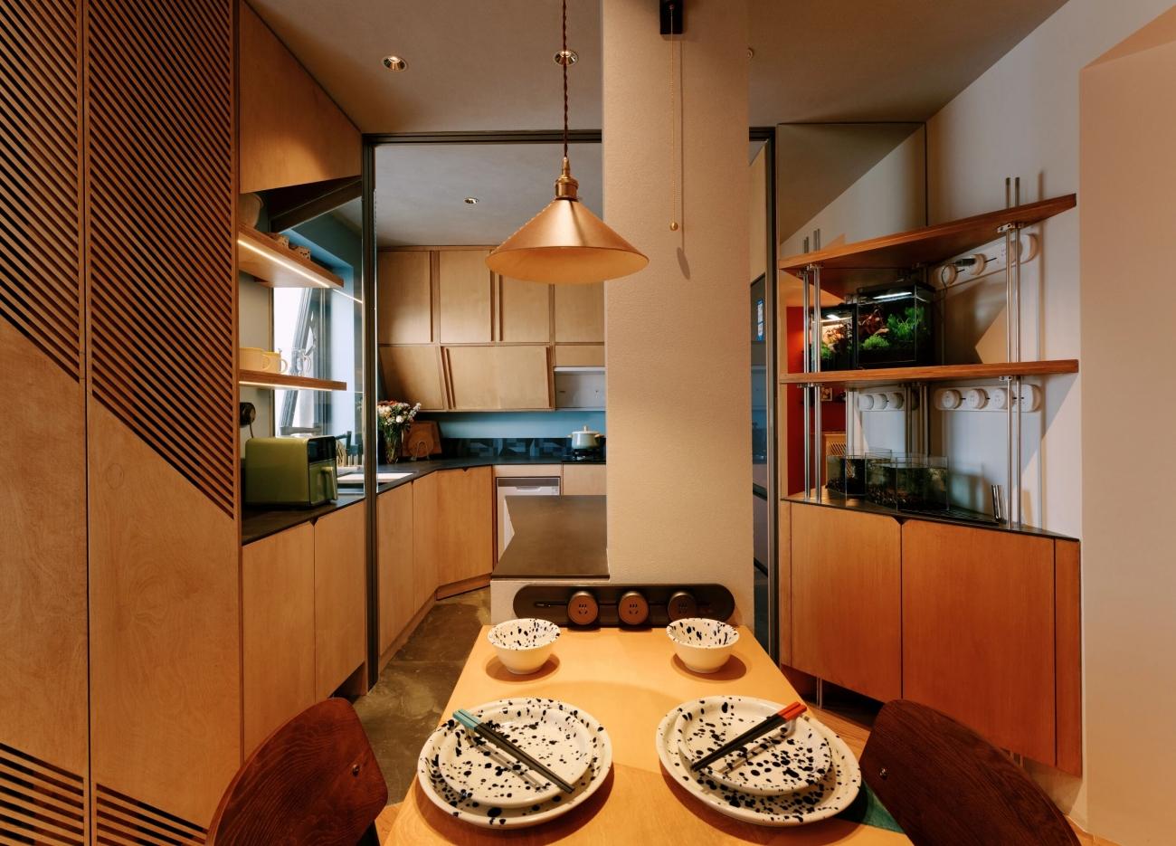 东方卫视《梦想改造家》第十二季·浓缩的三室一厅丨中国北京丨林琮然及团队（陆诩涵,焦馨锐等）-44