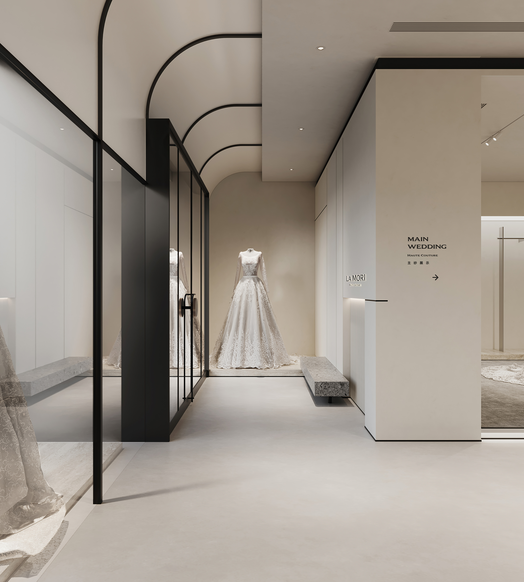 LA MORI 婚纱丨中国宁波丨魔戏空间设计,ABDdesign-35