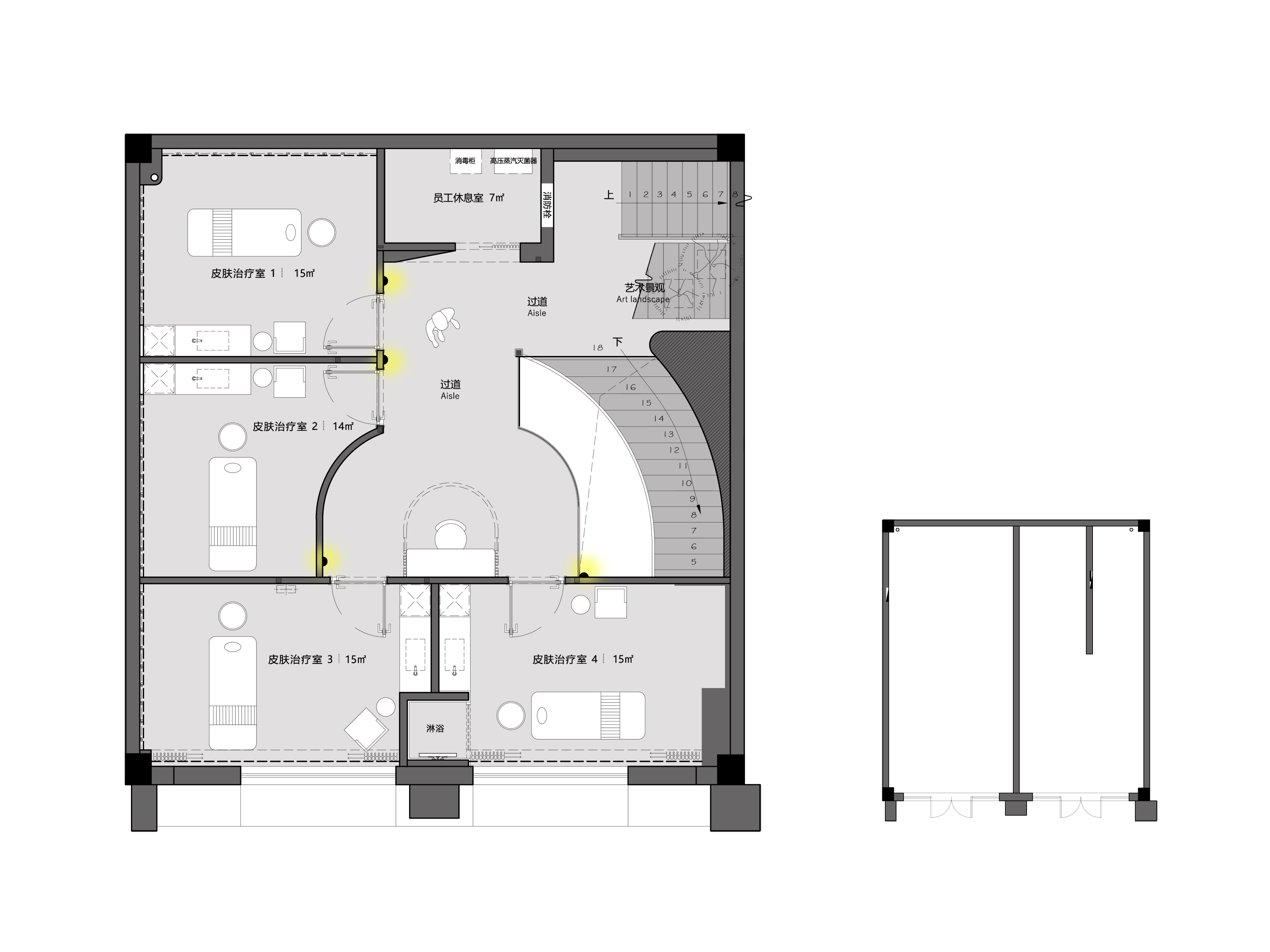 艺启美医疗美容丨企屋设计-50