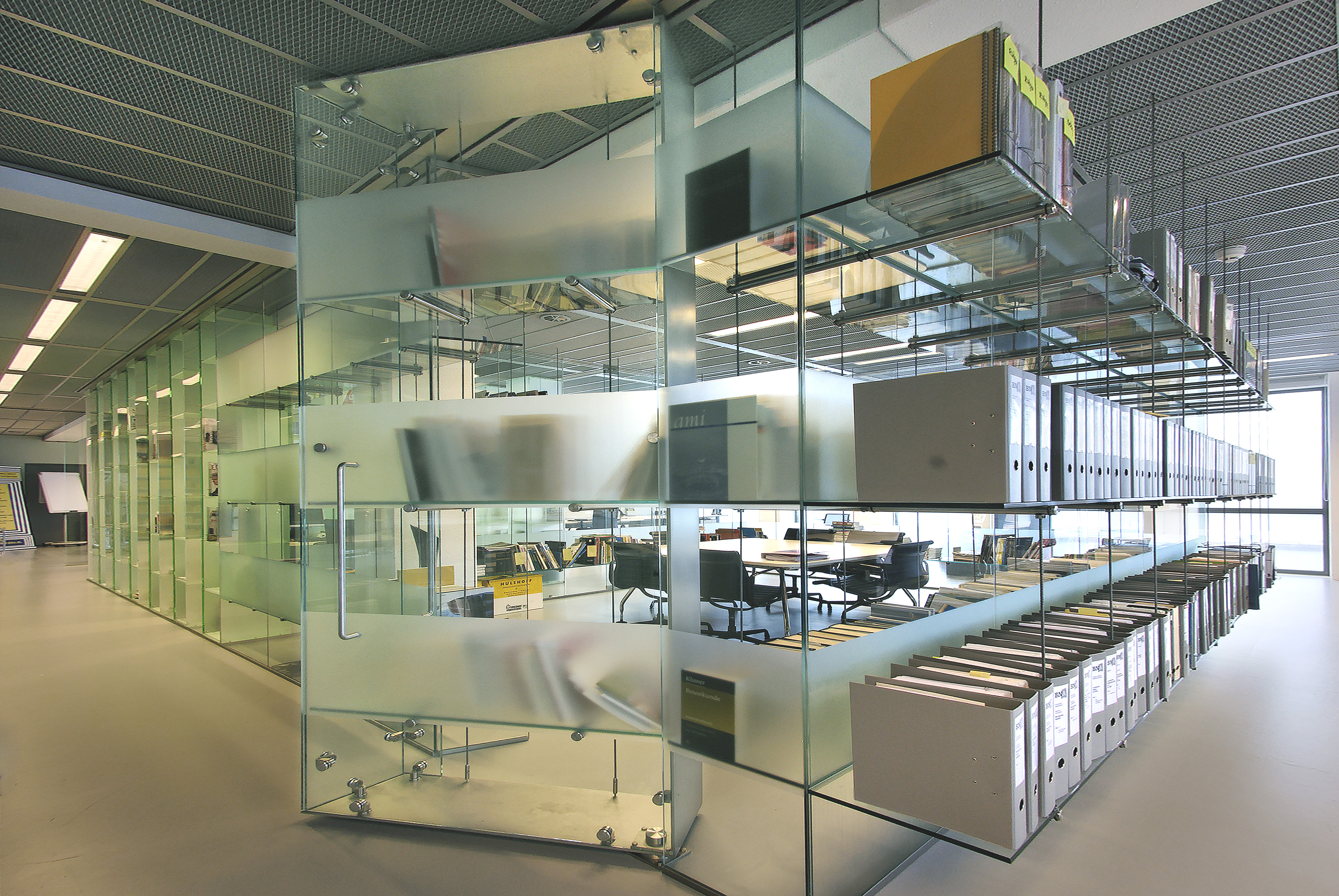 荷兰建筑师协会透明办公空间-11