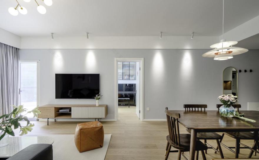 轻美式田园风平层设计丨乐蜂壹玖柒玖设计院-18