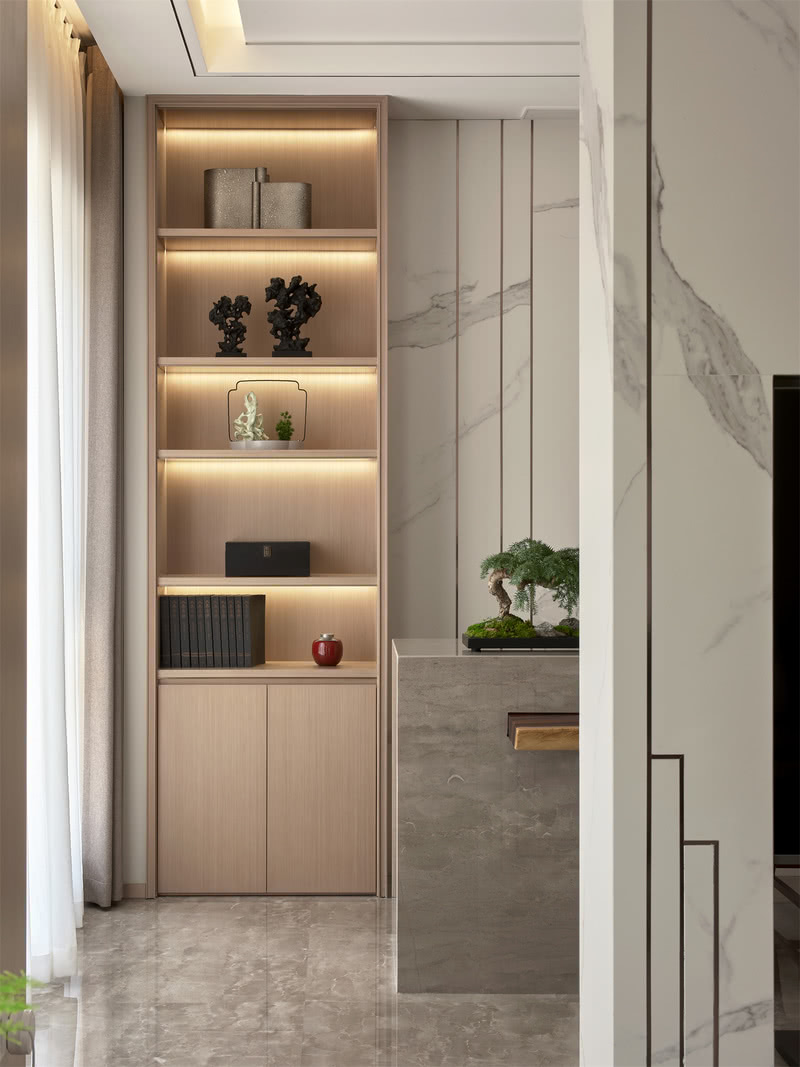 澜溪谷 · 上海现代东方美学别墅设计丨中国上海丨几何空间设计事务所-48