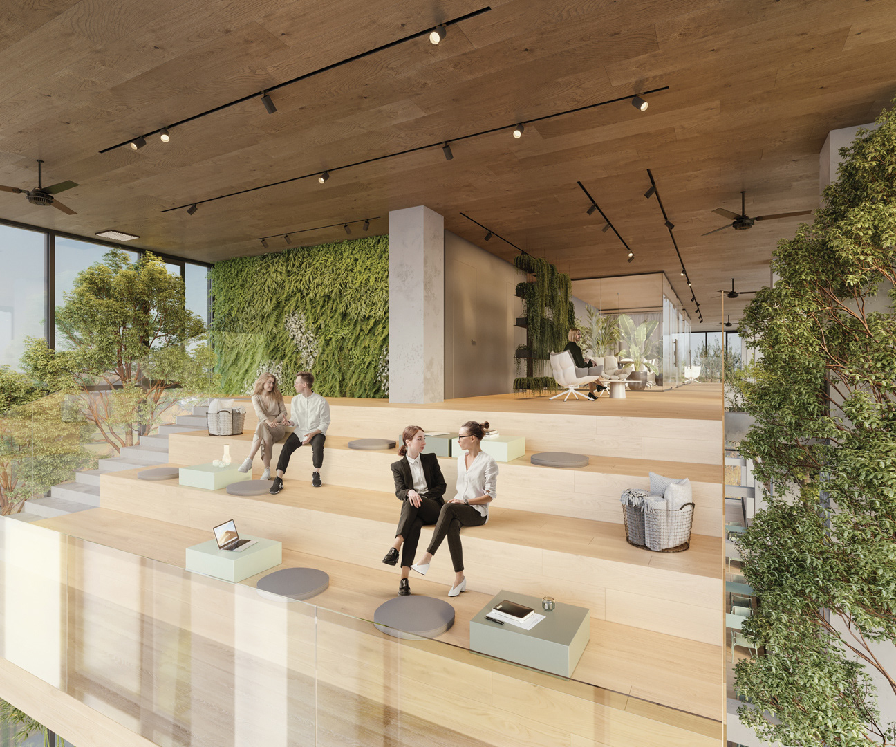 Roheline Park 办公楼商业 CGIs丨爱沙尼亚塔尔图丨Yellow Studio-21