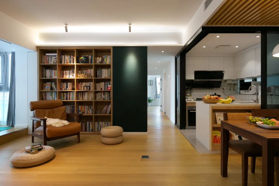 深圳 99㎡小三居，极致收纳+LDK 一体式设计-24