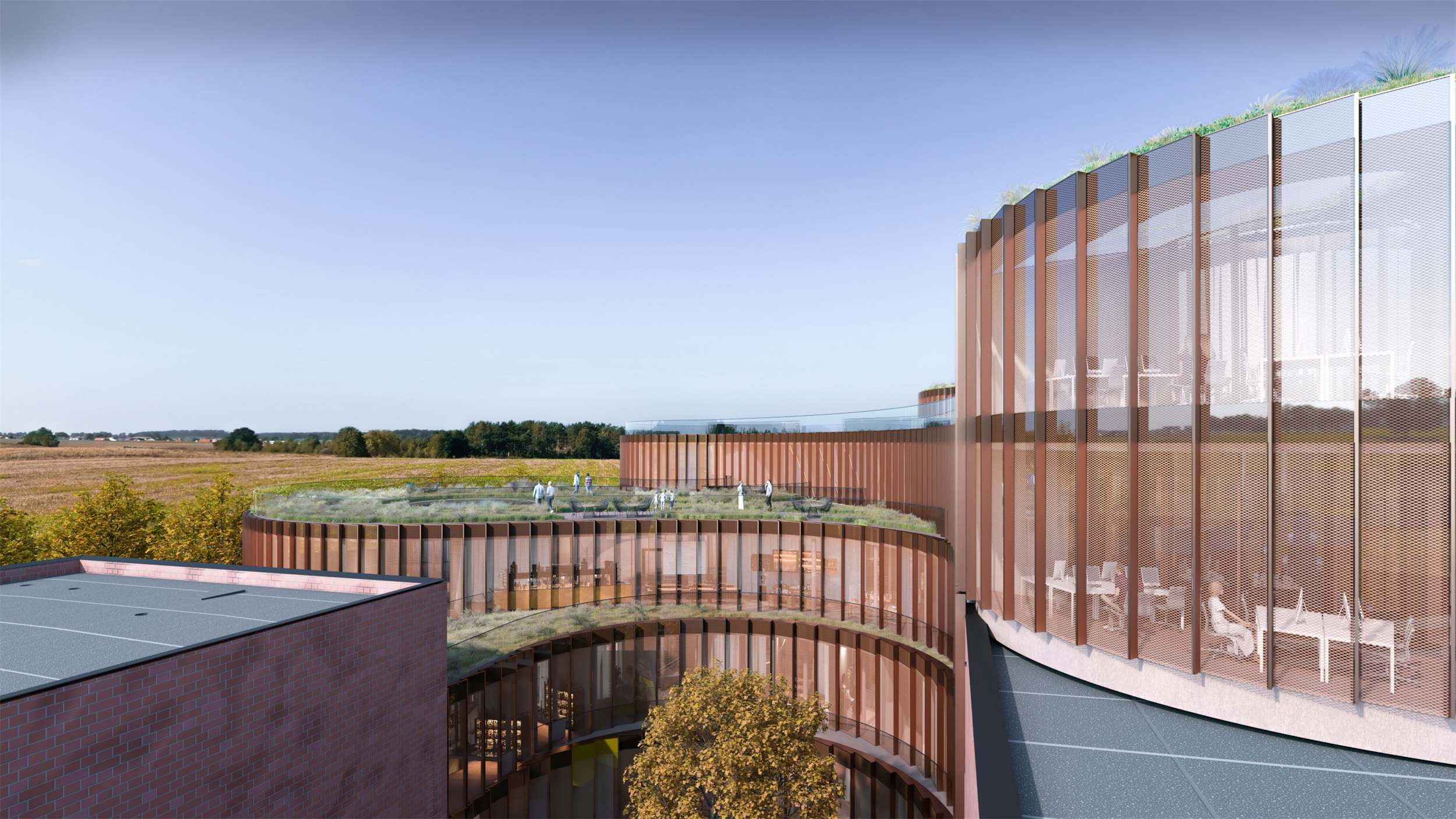 丹麦神经科学和精神病学中心丨丹麦奥胡斯丨BIG建筑事务所-46