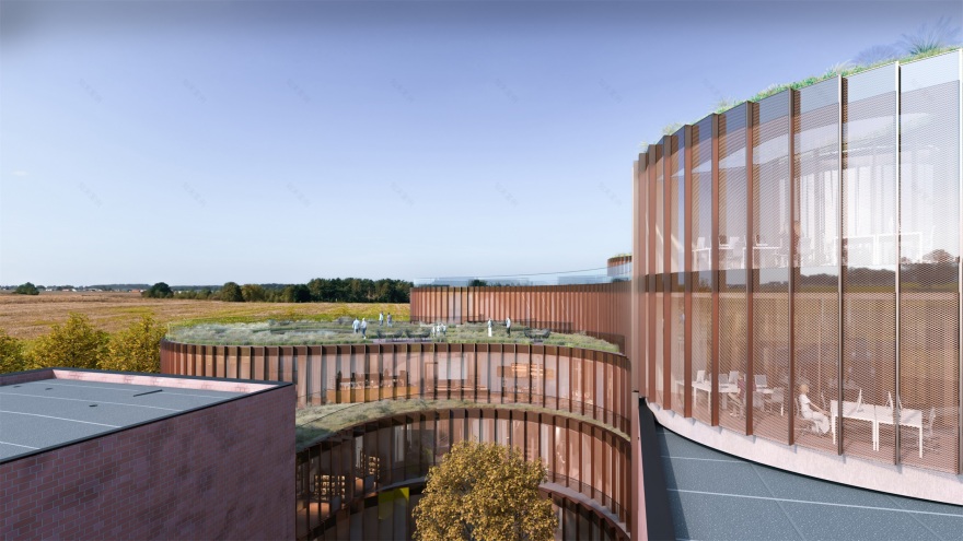 丹麦神经科学和精神病学中心丨丹麦奥胡斯丨BIG建筑事务所-46