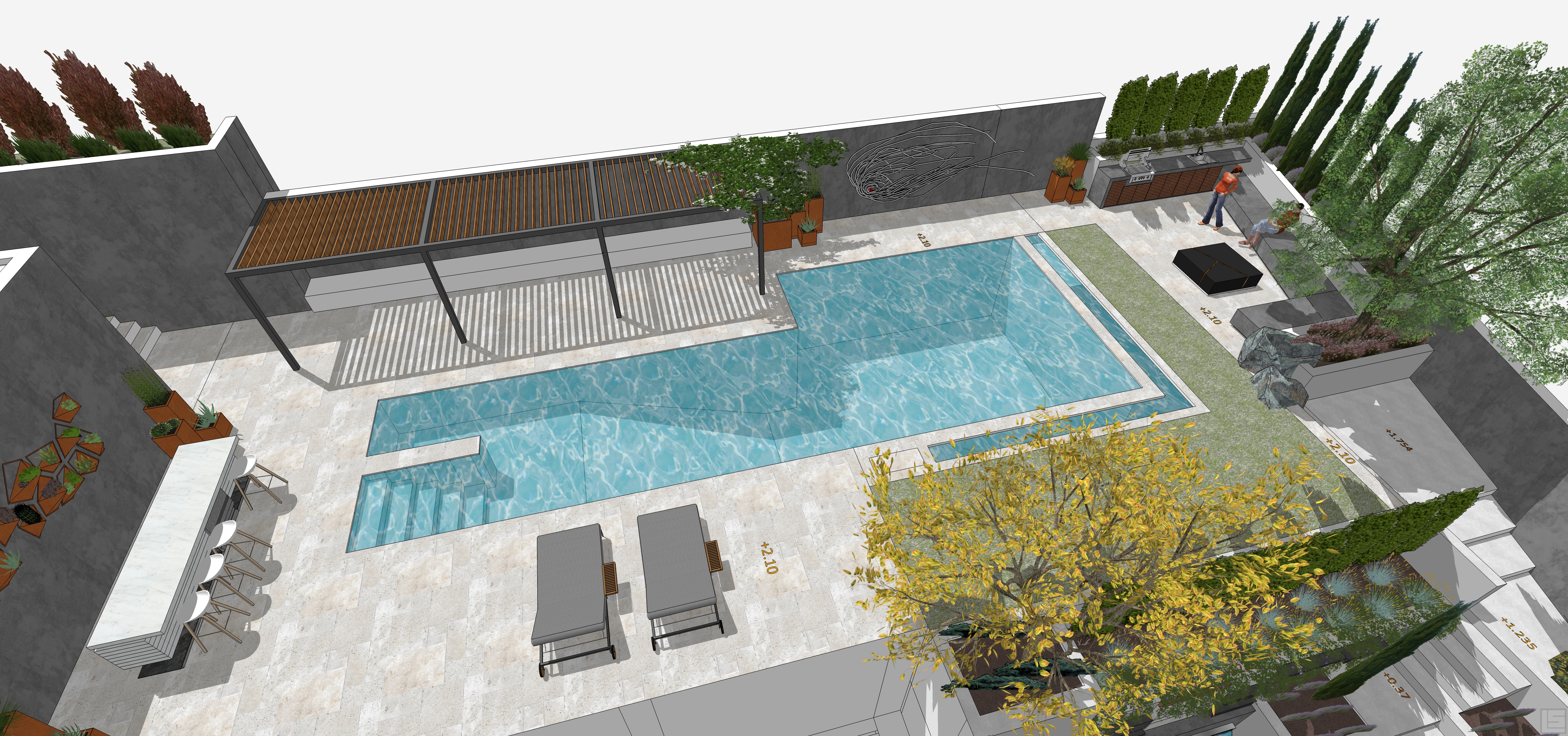 Kefalari 住宅景观设计丨希腊雅典-7