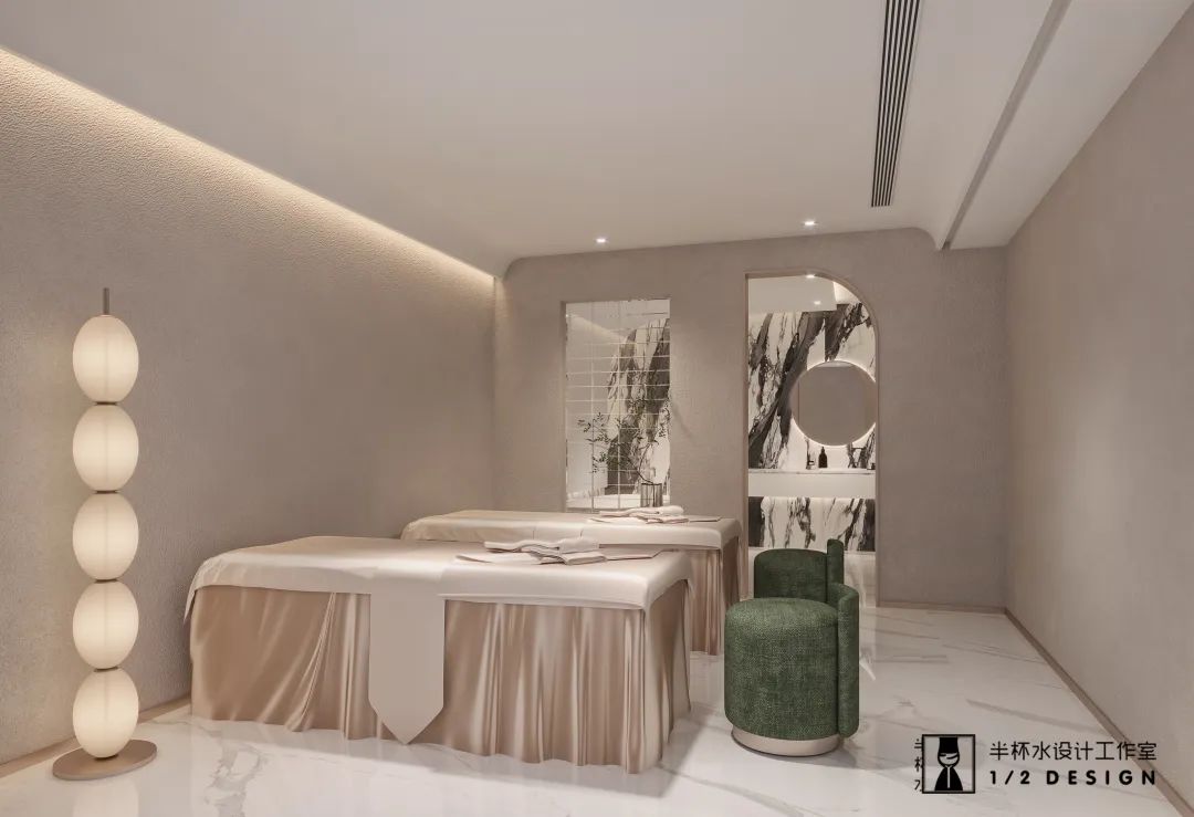美容理发店精致设计丨半杯水工作室-33