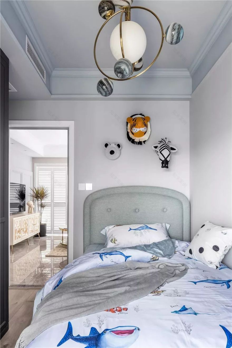 110㎡现代轻奢家居设计-39