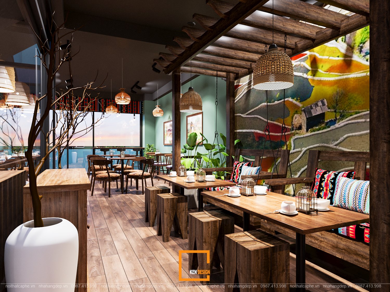Quán Café A Bảo（A Bảo咖啡馆）丨KenDesign-36