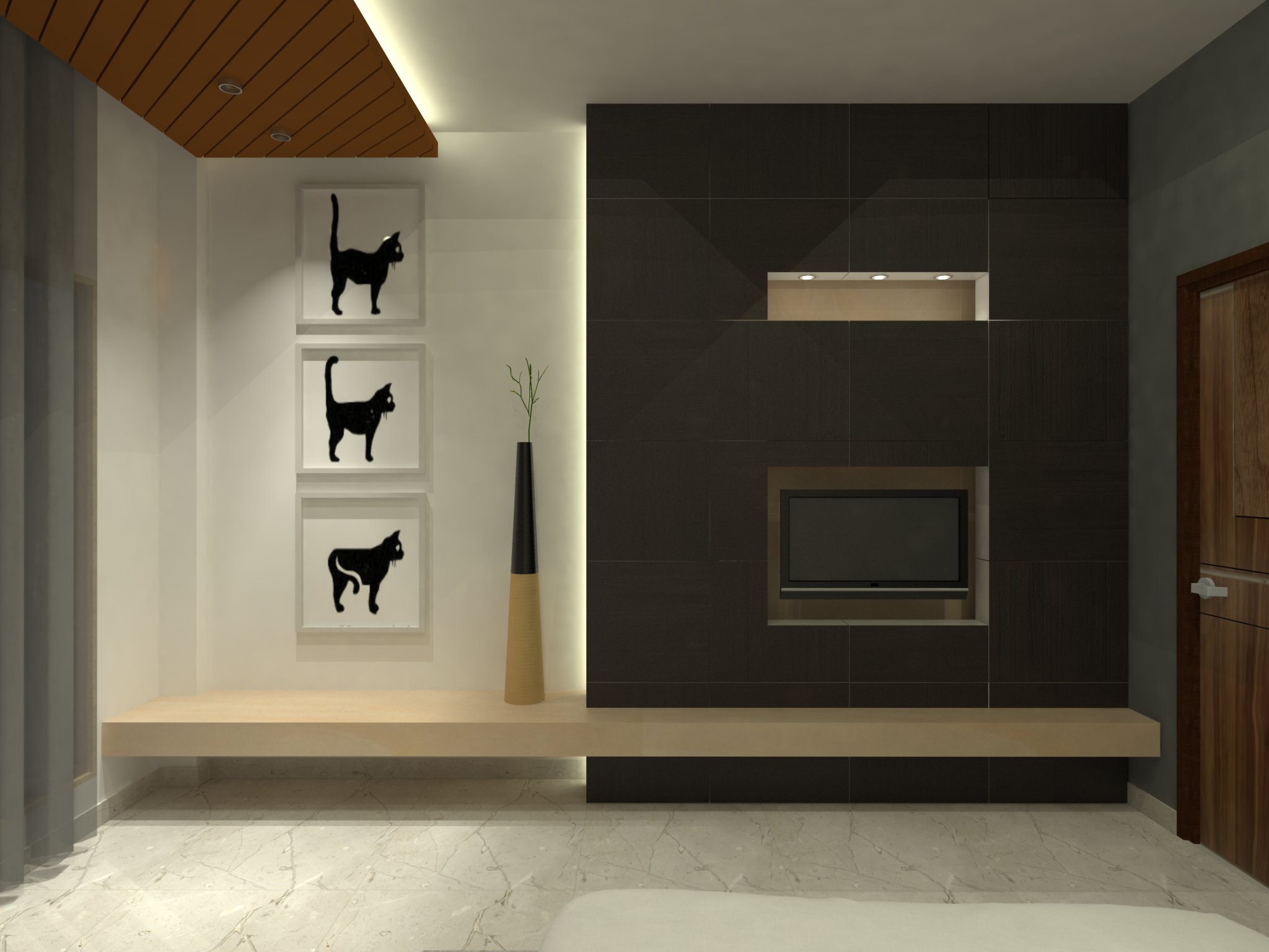 惊艳的私人住宅设计，简约与奢华的完美结合-4