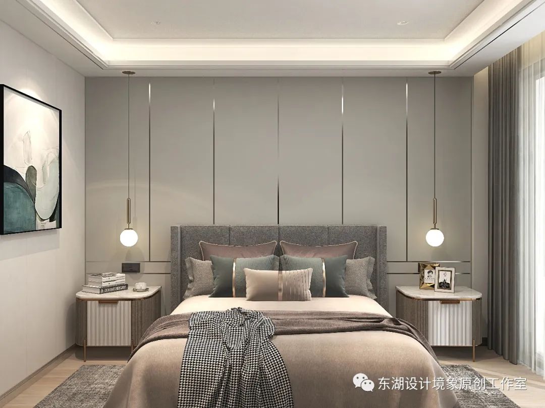 美加湖滨新城 · 独一无二的现代家居设计丨东湖设计境象原创工作室-42