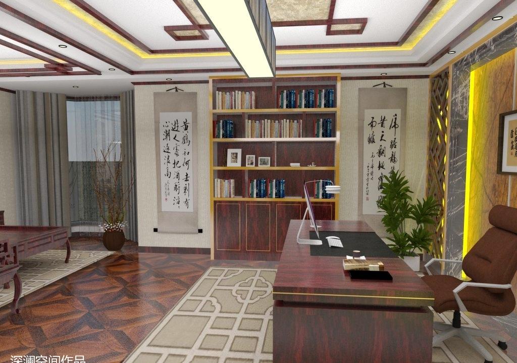 国贸大厦汉鼎集团总部办公室【中式】设计鉴赏-22