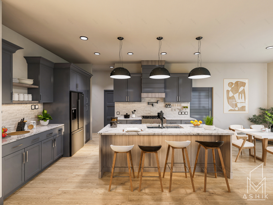 Alegria Homes室内设计与动画项目-8