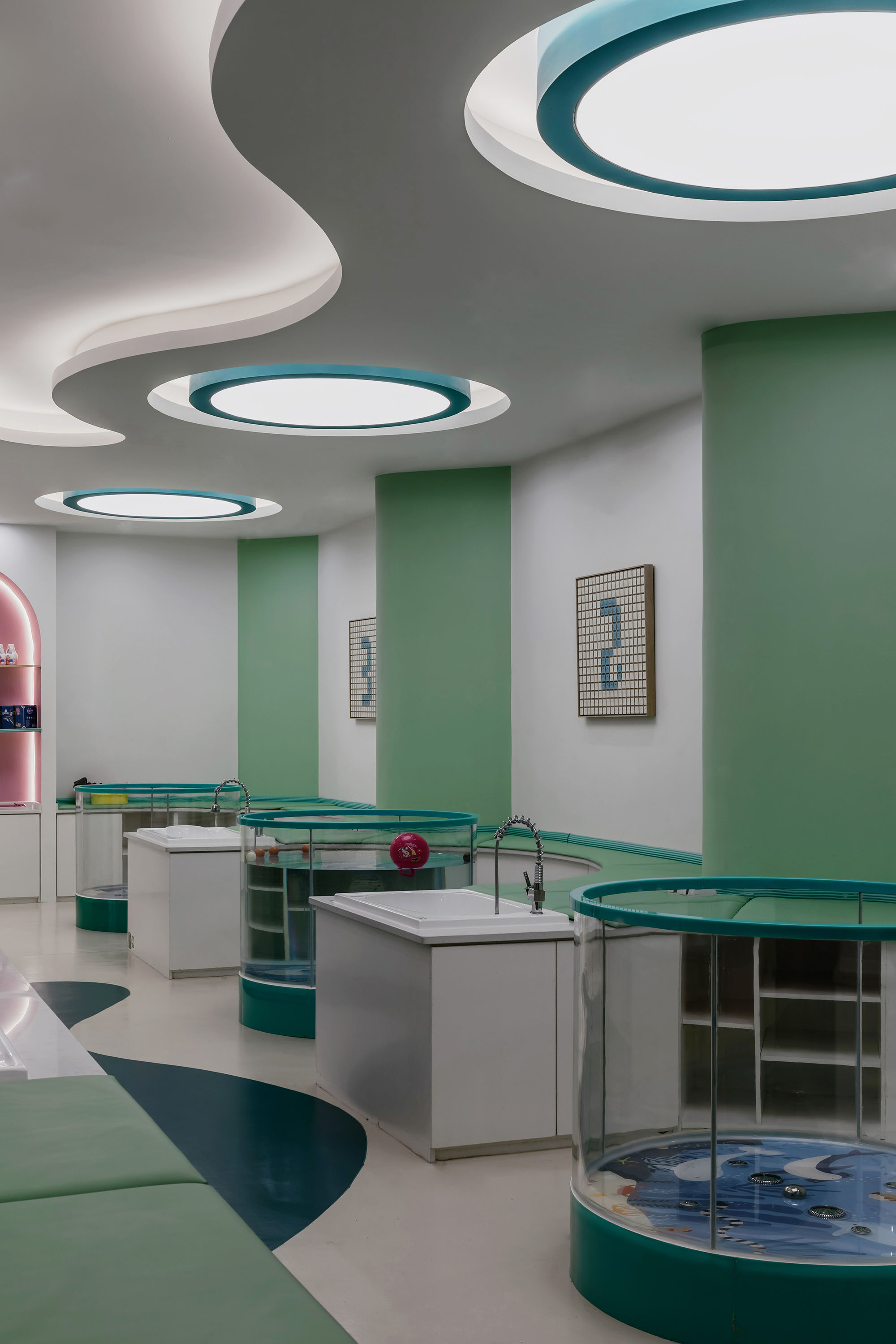 萌贝湾婴童 SPA 馆丨尤格设计-25