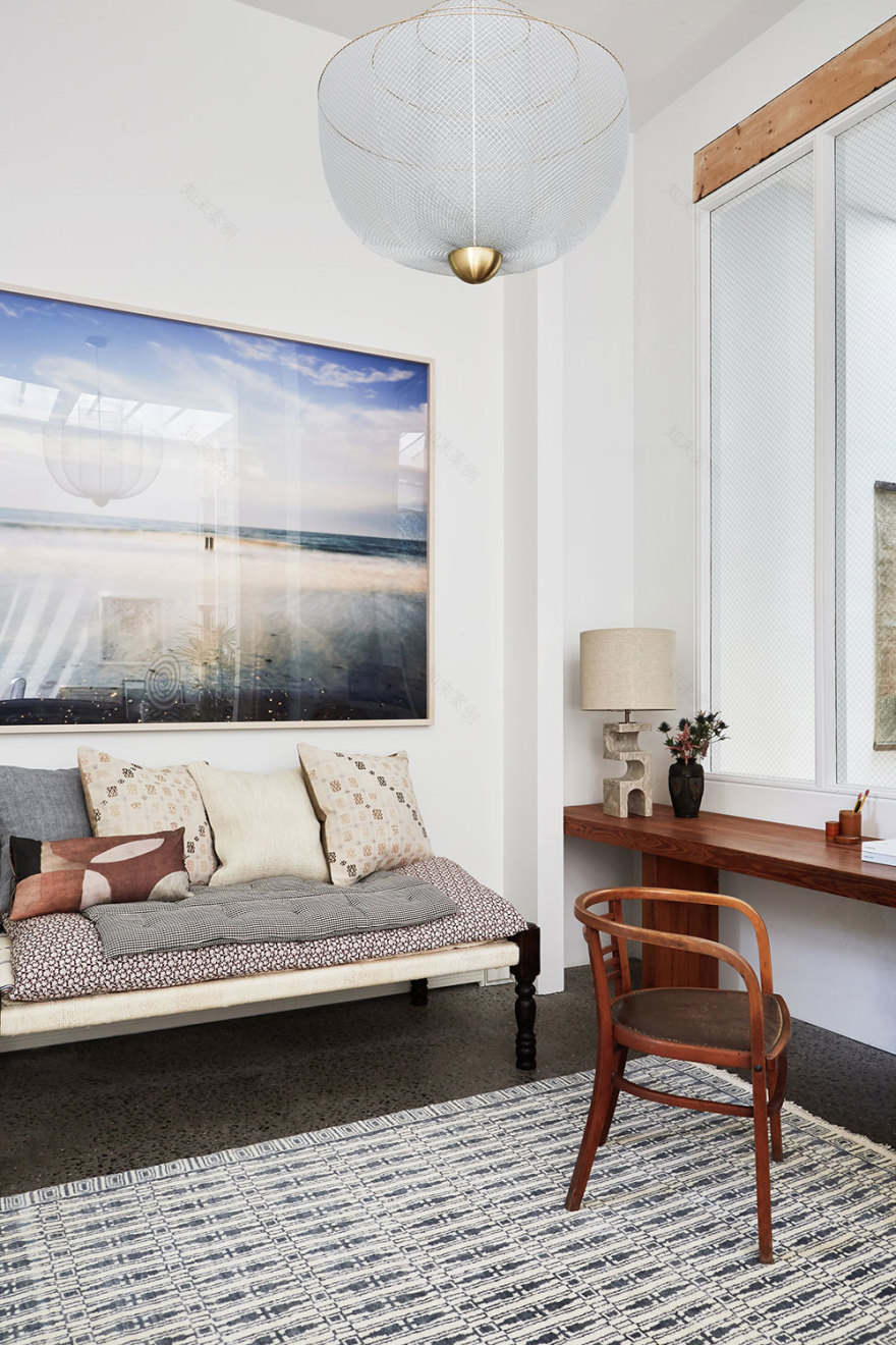 纽约布鲁克林旧工厂改造明亮阁楼住宅-8