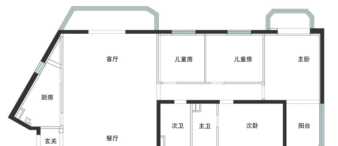 平层异形空间改造丨JORYA 玖雅-12