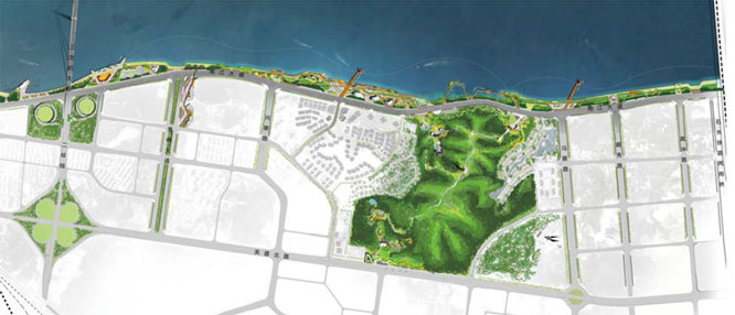 长沙金霞经济区湘江风光带概念方案设计丨中国长沙丨奥雅设计集团-4