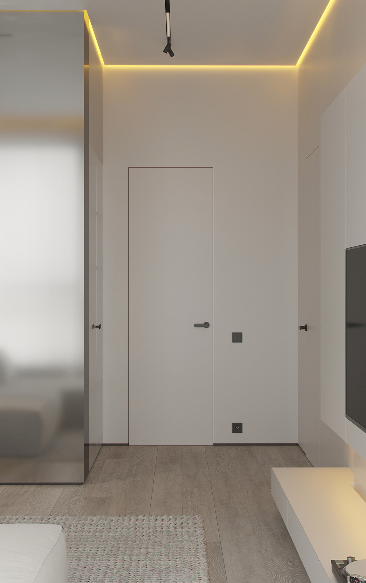 81平 现代简约小空间设计-13