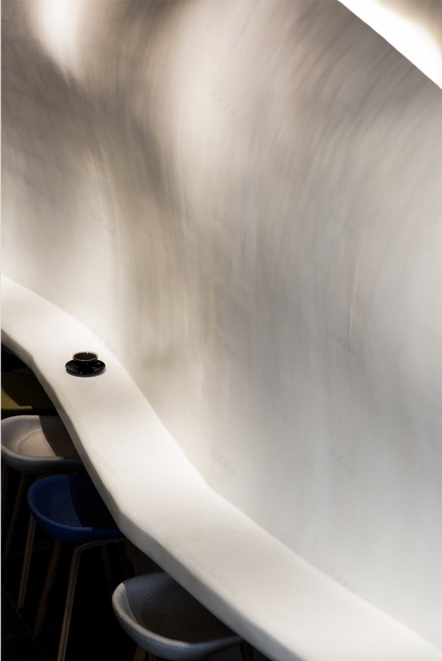 “再会吧 姑娘!” 啡概念馆 | 曲线空间与光影共舞-22